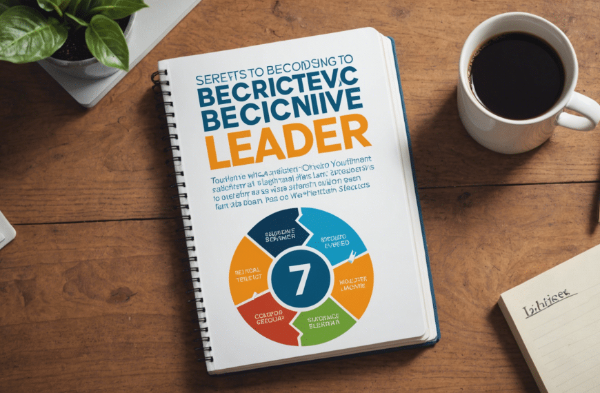découvrez les 7 secrets indispensables pour devenir un leader efficace et inspirant dans tous les domaines d'activité.