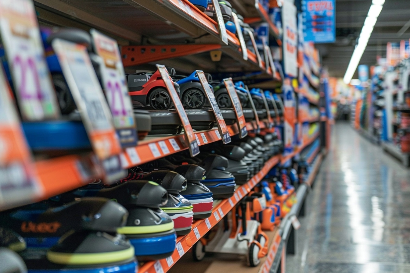 Analyse des prix d’hoverboards chez Auchan