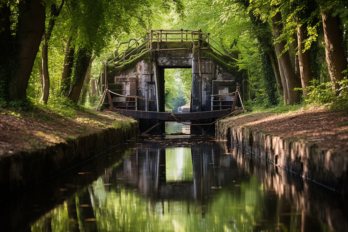 Desvelando los Secretos de las Antiguas Esclusas del Canal du Midi: Una Mirada al Pasado