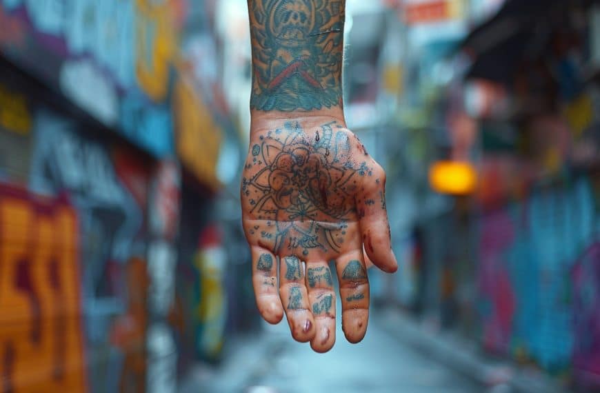 Pourquoi le tatouage sur la main est-il un symbole de masculinité pour les hommes ?